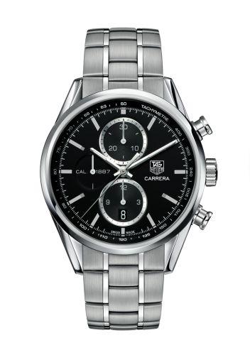 TAG Heuer Carrera Calibre 1887 41 Stainless Steel / Black / Bracelet